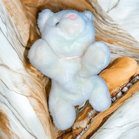 Bearington Plush Kitty Cat Sissy Jr Stuffed Animal Ribbon Nursery Shower Gift 9" - Picture 13 of 13